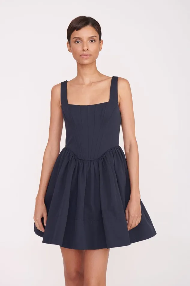 Women STAUD Occasion Dresses LANDSCAPE DRESS NAVY