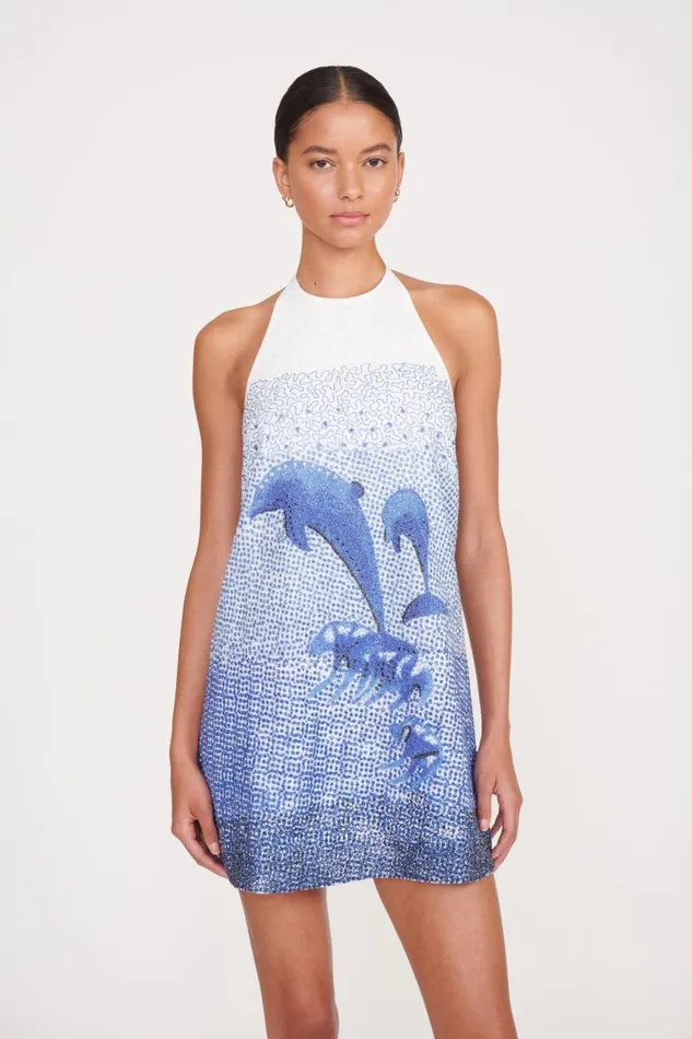 Women STAUD Occasion Dresses MAREN DRESS SWIMMING DOLPHINS