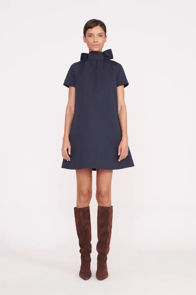 Women STAUD Occasion Dresses MINI ILANA DRESS NAVY