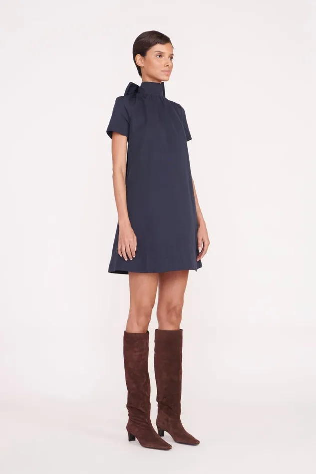 Women STAUD Occasion Dresses MINI ILANA DRESS NAVY