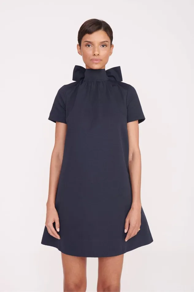 Women STAUD Occasion Dresses MINI ILANA DRESS NAVY