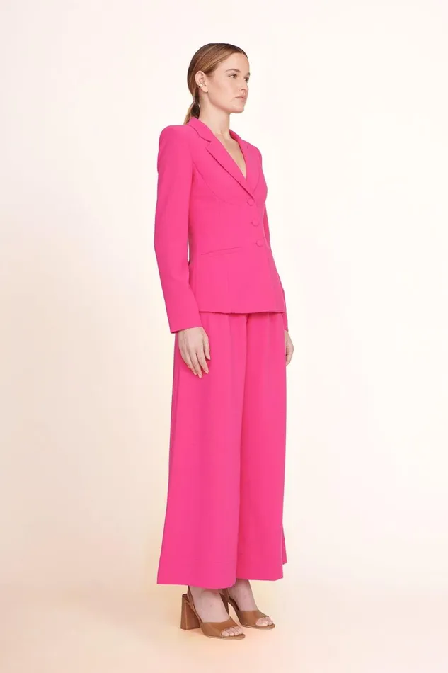 Women STAUD Outerwear and Jackets CARSON BLAZER MAGENTA