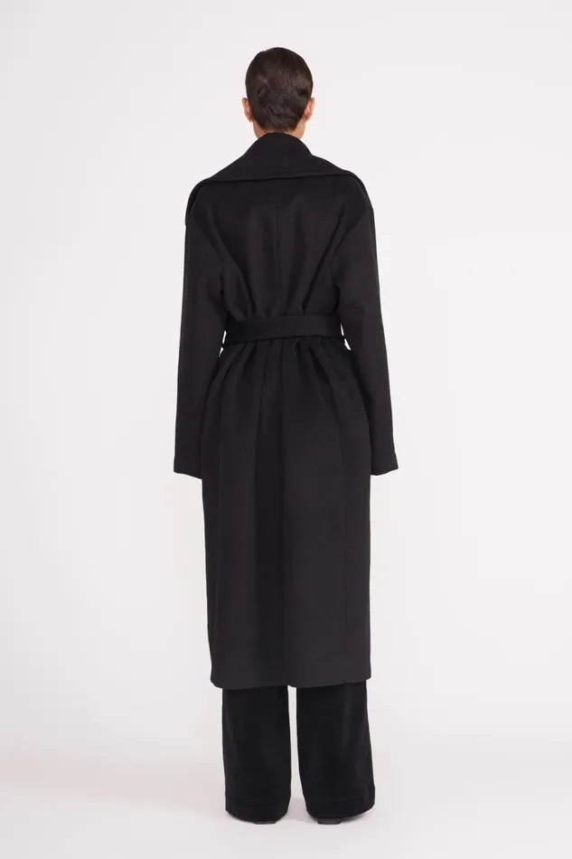 Women STAUD Outerwear and Jackets CARVER COAT BLACK Women STAUD Outerwear and Jackets CARVER COAT BLACK