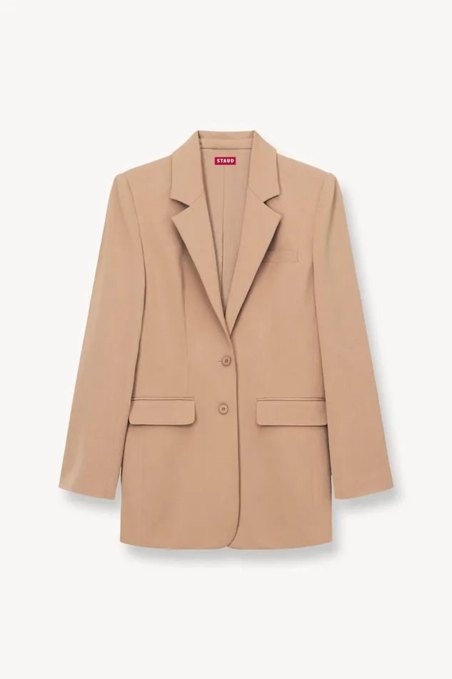 Women STAUD Outerwear and Jackets CITY BLAZER CAMEL Women STAUD Outerwear and Jackets CITY BLAZER CAMEL
