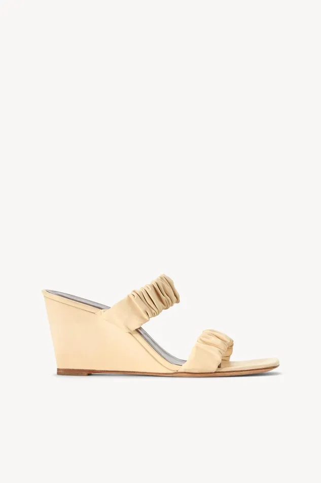 Women STAUD Platforms and Wedges FRANKIE WEDGE CREAM