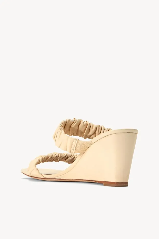 Women STAUD Platforms and Wedges FRANKIE WEDGE CREAM