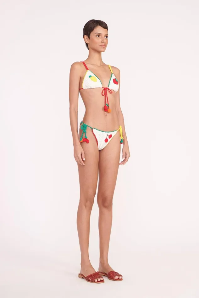 Women STAUD Swim CROCHET BIKINI TOP CROCHET FRUIT Women STAUD Swim CROCHET BIKINI TOP CROCHET FRUIT