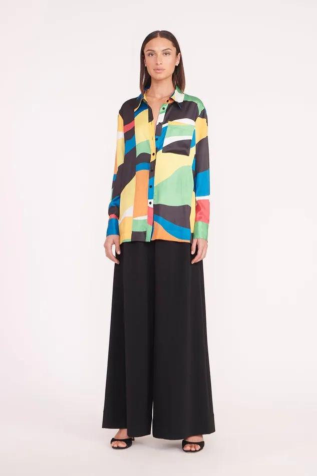 Women STAUD Swim MARTHA TUNIC MARBLE WAVE Women STAUD Swim MARTHA TUNIC MARBLE WAVE