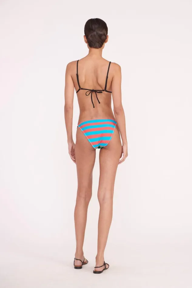 Women STAUD Swim VIVI BIKINI BOTTOM CABANA STRIPE MULTI Women STAUD Swim VIVI BIKINI BOTTOM CABANA STRIPE MULTI
