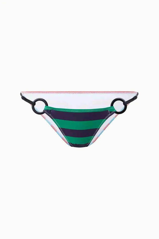 Women STAUD Swim VIVI BIKINI BOTTOM CABANA STRIPE MULTI Women STAUD Swim VIVI BIKINI BOTTOM CABANA STRIPE MULTI