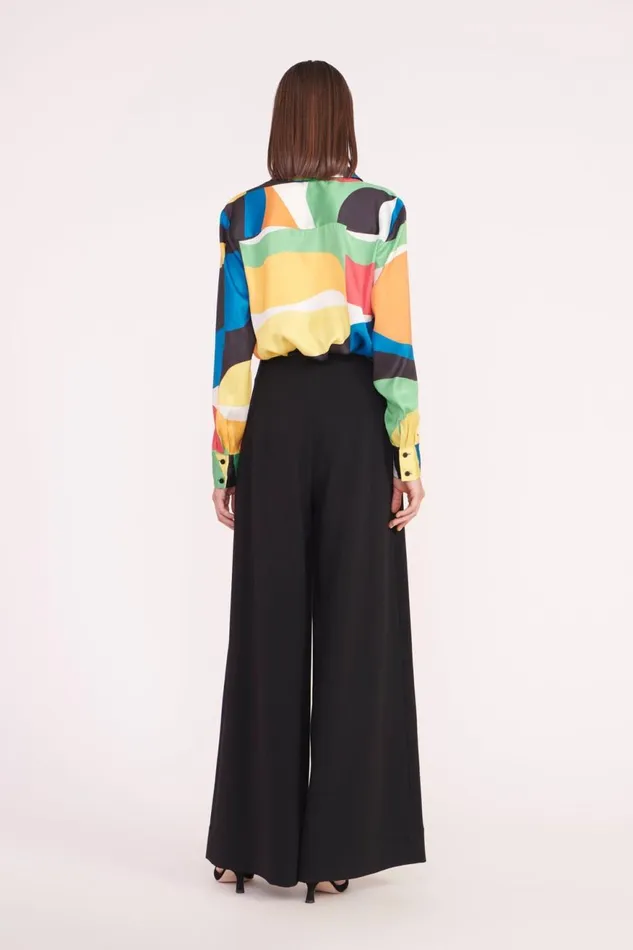Women STAUD Tops MARTHA TUNIC MARBLE WAVE