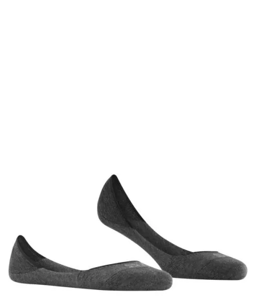 Women Step Medium Cut Women No Show Socks Black FALKE No Show Socks