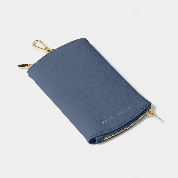 Women Sunglasses and Cases Katie Loxton ClipOn Sunglasses Case In Navy
