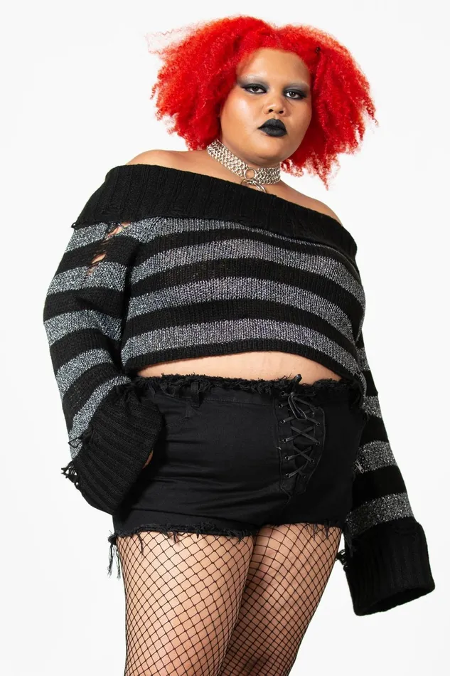 Women Sweaters Killstar Meteor Knit Sweater