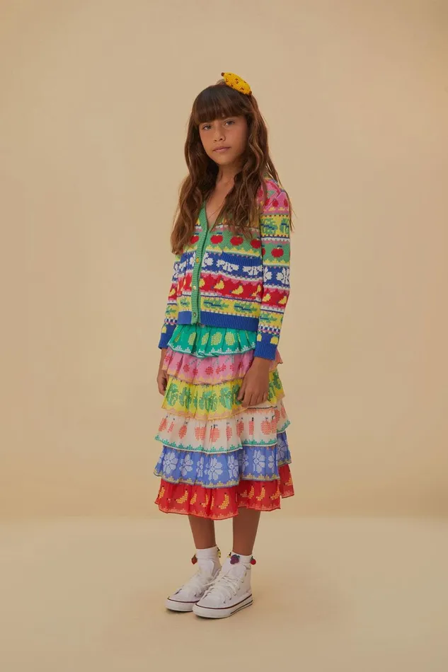 Women Sweet Orchard Kids Skirt Sweet Orchard Multicolor Kids FARM Rio Skirts