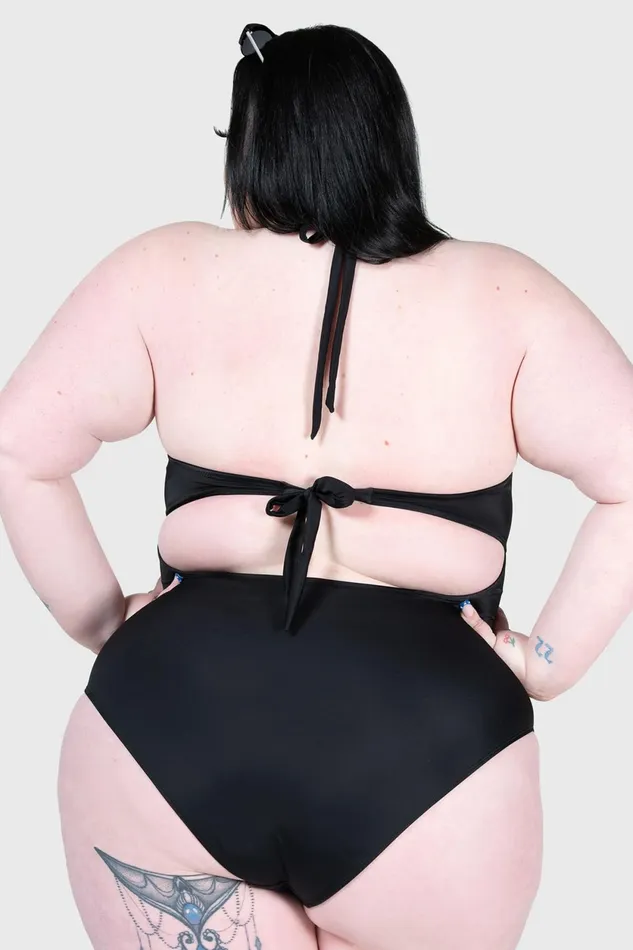 Women Swim Killstar Show Your Bones Swimsuit