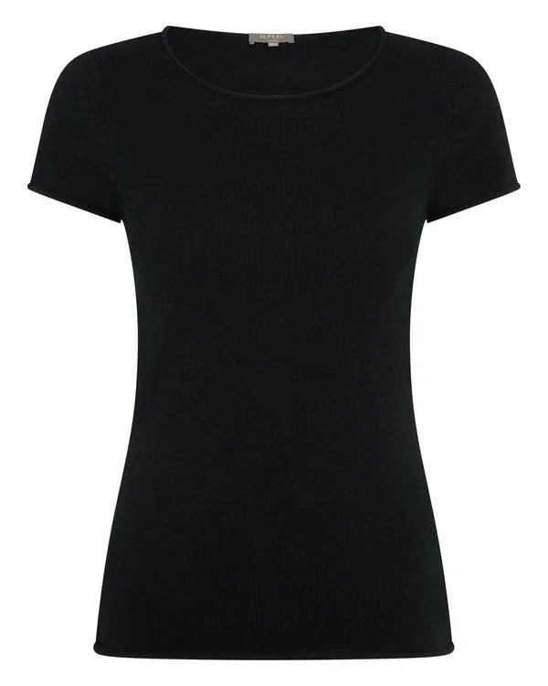 Women The Peony Lim Ultimate TeeIn Black Black NPeal Tops and Tshirts