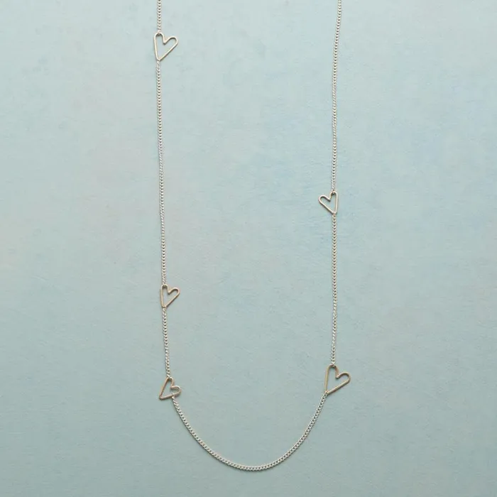 Women Tiny Hearts Big Love Necklace Sundance Catalog Necklaces