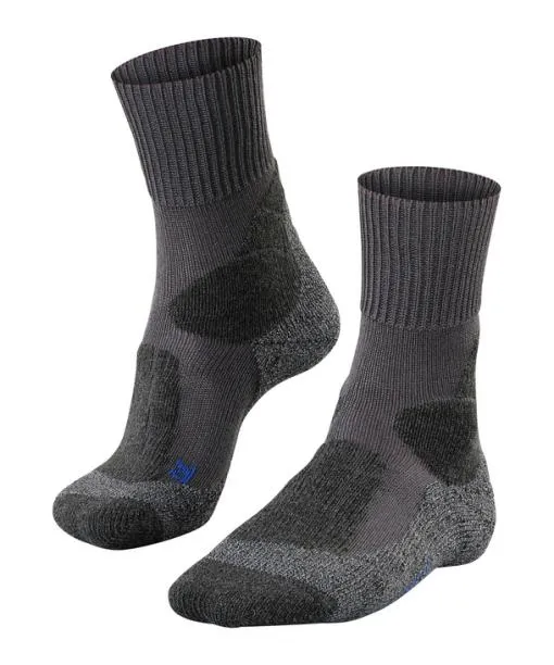 Women TK1 Adventure Cool Women Trekking Socks Asphalt Mel FALKE Hiking Socks