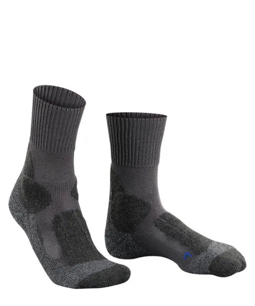 Women TK1 Adventure Cool Women Trekking Socks Asphalt Mel FALKE Hiking Socks