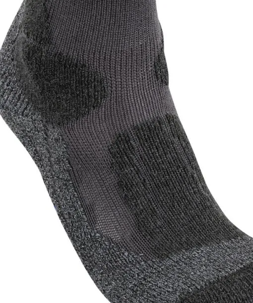 Women TK1 Adventure Cool Women Trekking Socks Asphalt Mel FALKE Hiking Socks