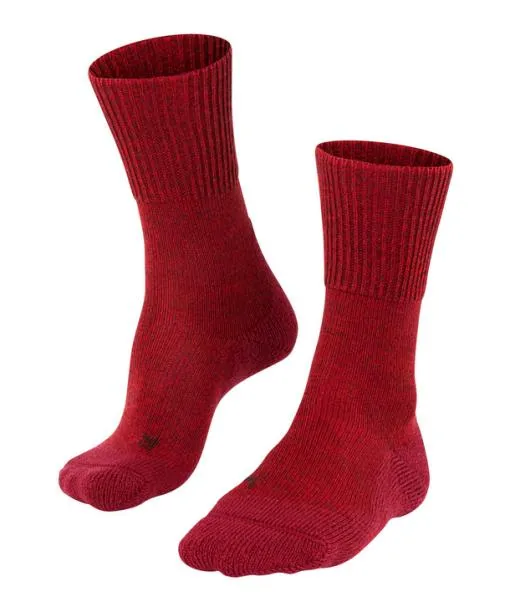 Women TK1 Adventure Wool Women Trekking Socks Scarlet FALKE Hiking Socks