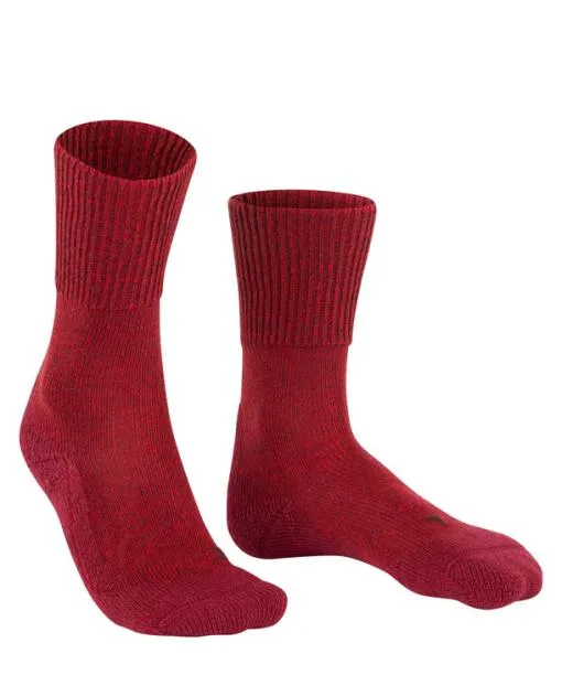 Women TK1 Adventure Wool Women Trekking Socks Scarlet FALKE Hiking Socks