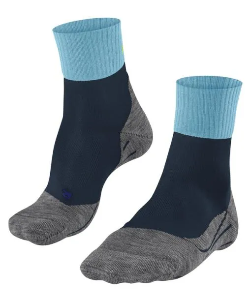 Women TK2 Explore Cool Short Women Trekking Short Sock Navy FALKE Hiking Socks