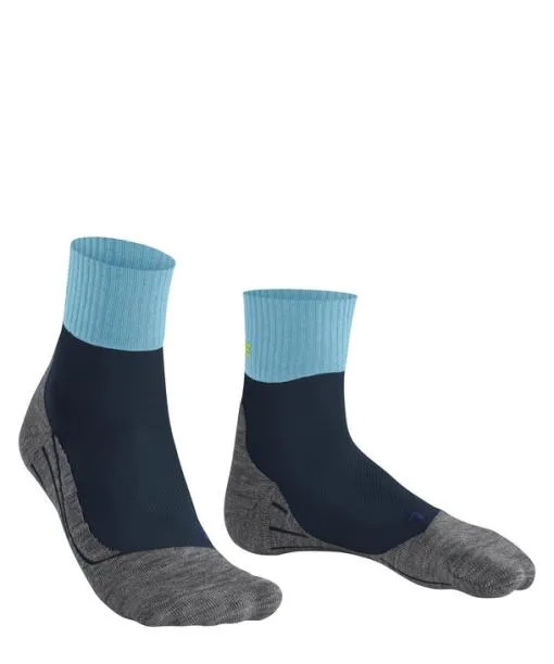 Women TK2 Explore Cool Short Women Trekking Short Sock Navy FALKE Hiking Socks