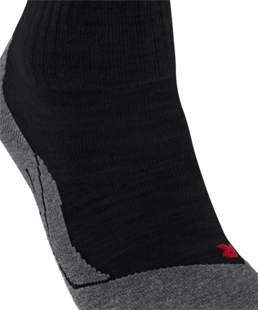 Women TK2 Explore Short Women Trekking Short Sock Black FALKE Hiking Socks