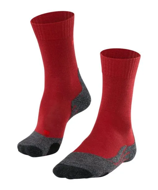 Women TK2 Explore Women Trekking Socks Ruby FALKE Hiking Socks