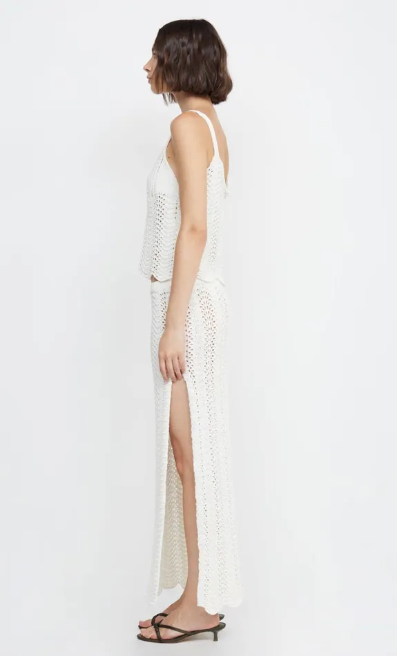 Women Tops Bec Bridge AMIRA KNIT CAMI Ivory