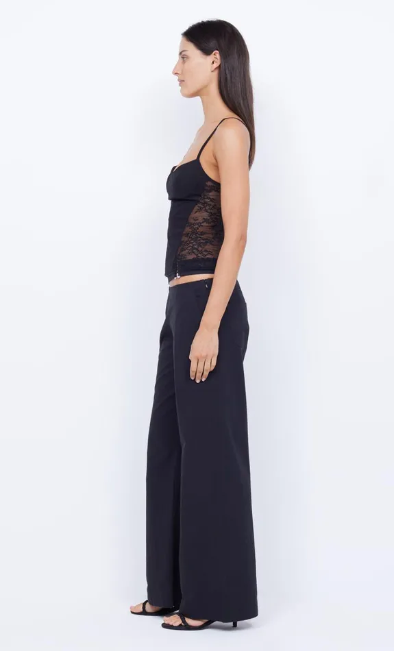 Women Tops Bec Bridge BOUDOIR STRETCH LACE CORSET Black