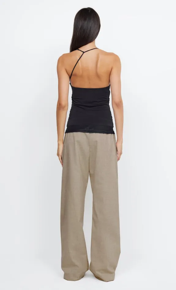 Women Tops Bec Bridge MONTANA ASYMMETRIC TOP Black