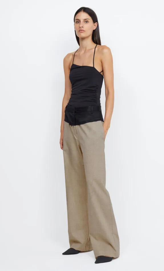 Women Tops Bec Bridge MONTANA ASYMMETRIC TOP Black