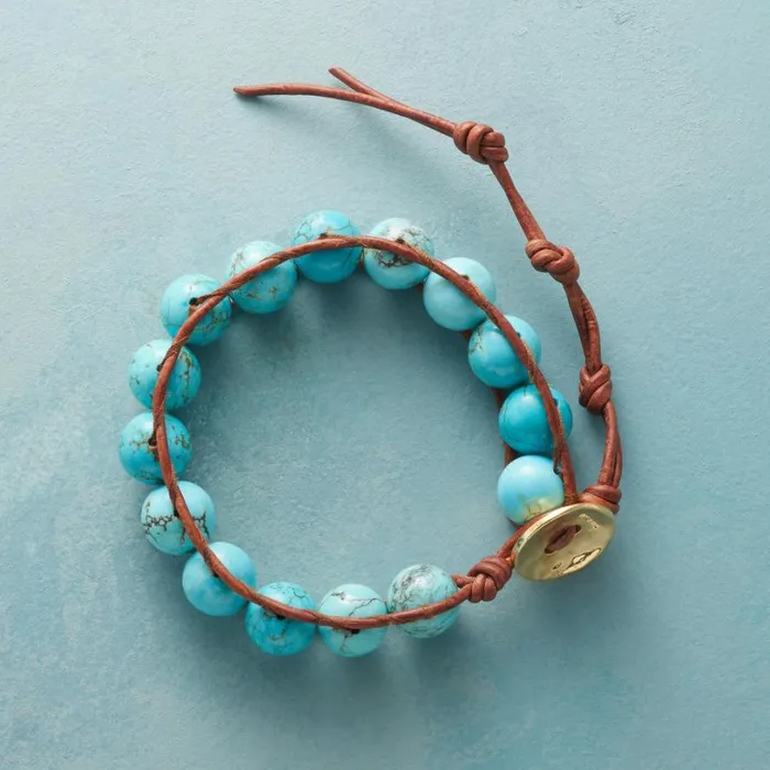 Women Turquoise Globes Bracelet Sundance Catalog Bracelets