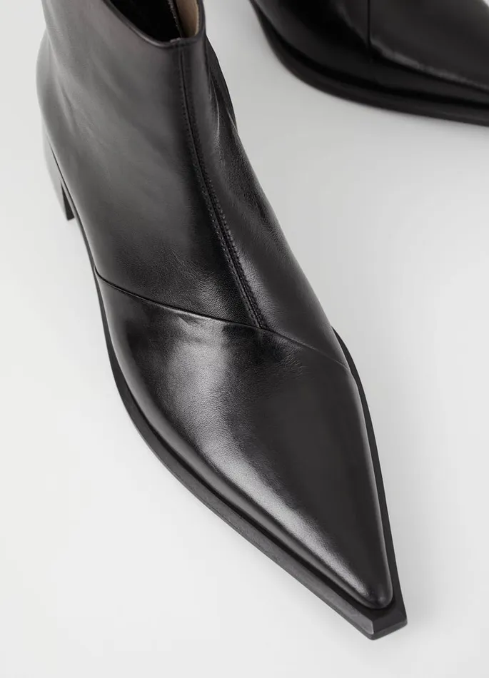 Women Vagabond Boots SAMIRA BOOTS Black Leather