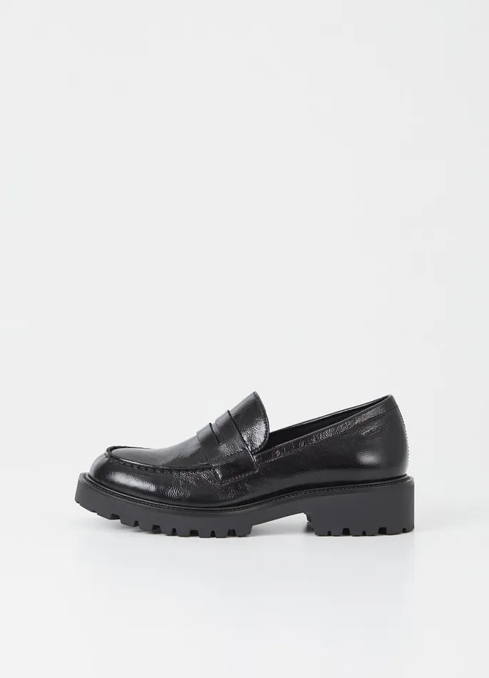 Women Vagabond Loafers KENOVA LOAFER Black Patent Leather