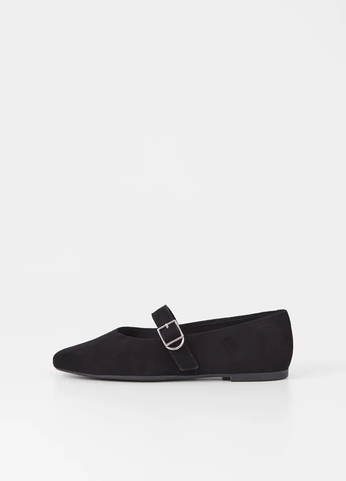 Women Vagabond Mary Janes JOLIN SHOES Black Suede