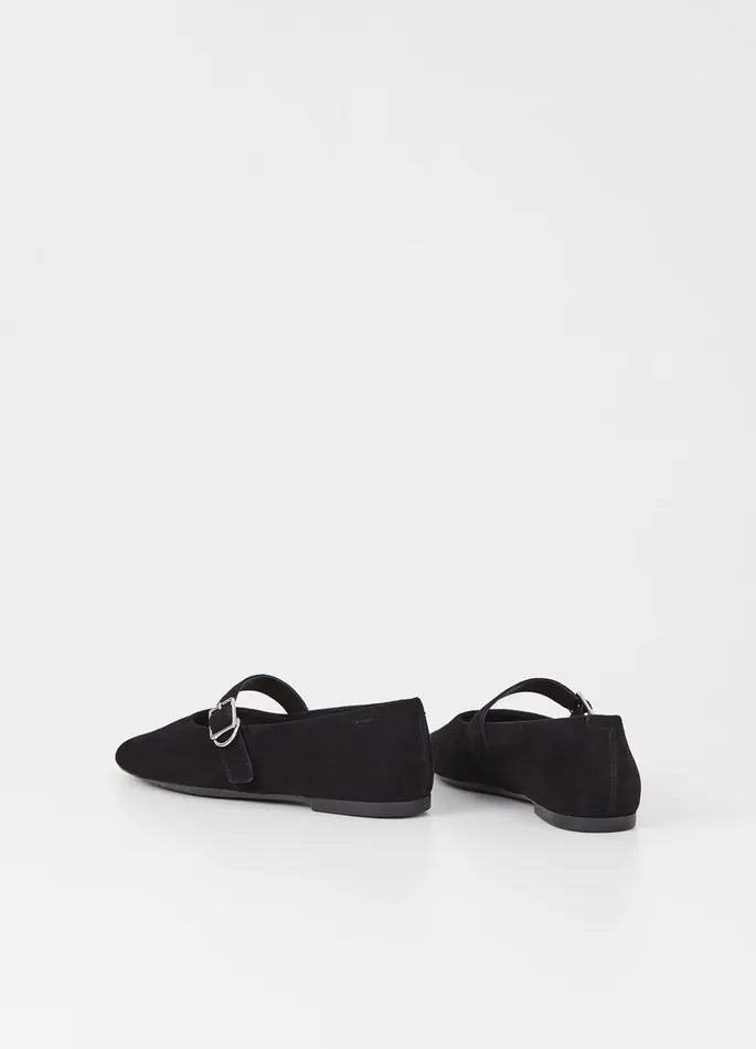 Women Vagabond Mary Janes JOLIN SHOES Black Suede