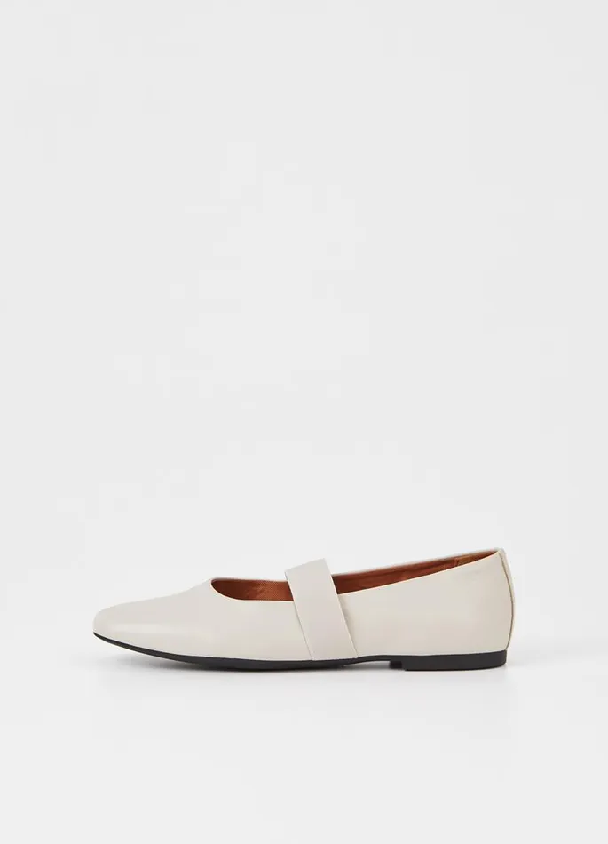 Women Vagabond Mary Janes JOLIN SHOES Offwhite Leather