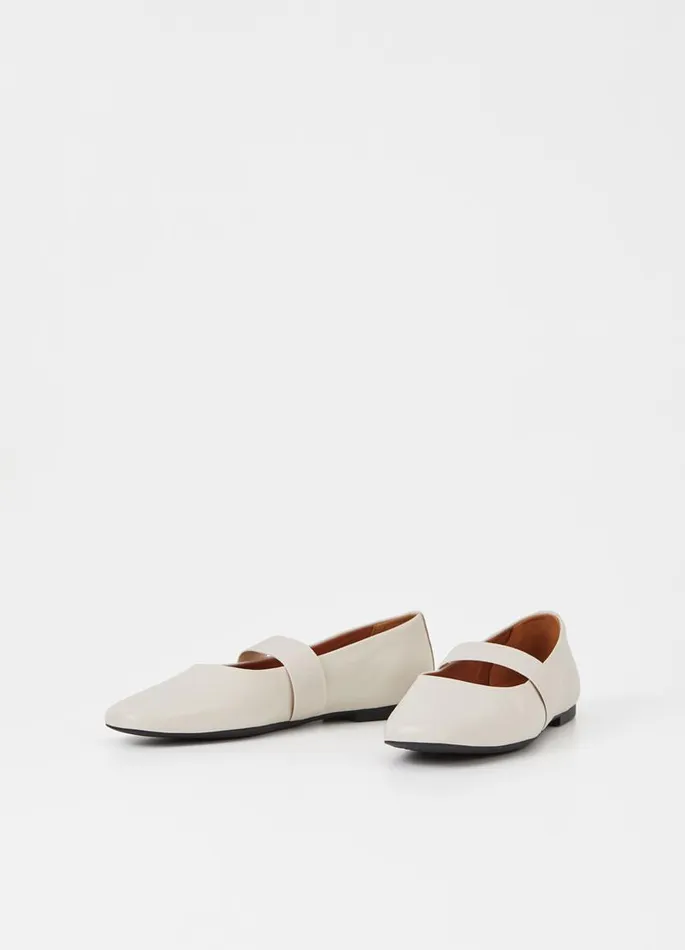 Women Vagabond Mary Janes JOLIN SHOES Offwhite Leather