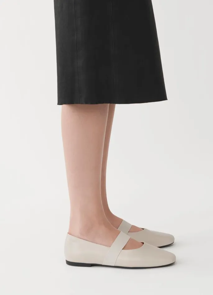 Women Vagabond Mary Janes JOLIN SHOES Offwhite Leather