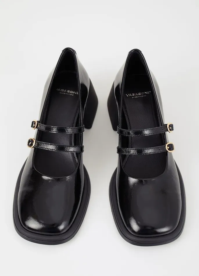 Women Vagabond Pumps ANSIE PUMPS Black Patent Leather
