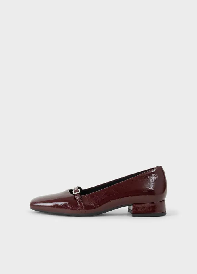 Women Vagabond Pumps DEBBI PUMPS Dark Red Patent Leather