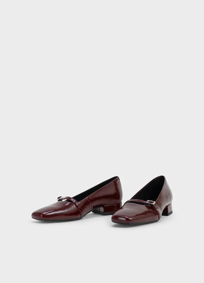 Women Vagabond Pumps DEBBI PUMPS Dark Red Patent Leather