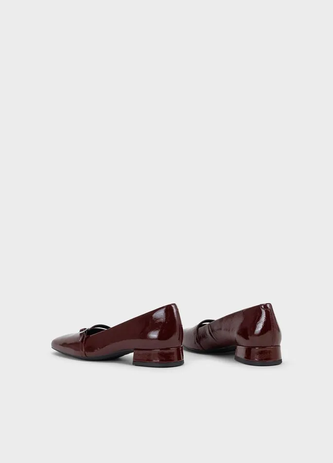 Women Vagabond Pumps DEBBI PUMPS Dark Red Patent Leather