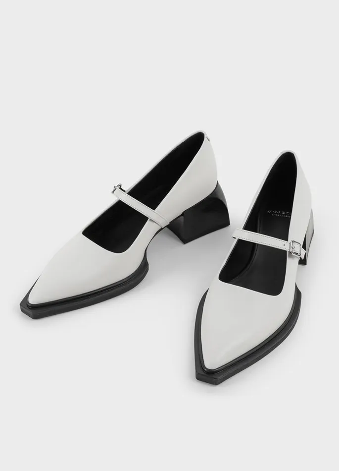 Women Vagabond Pumps VIVIAN PUMPS White Leather