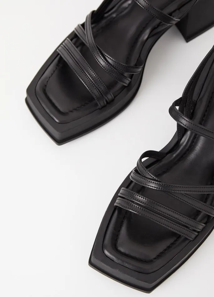 Women Vagabond Sandals HENNIE SANDALS Black Leather