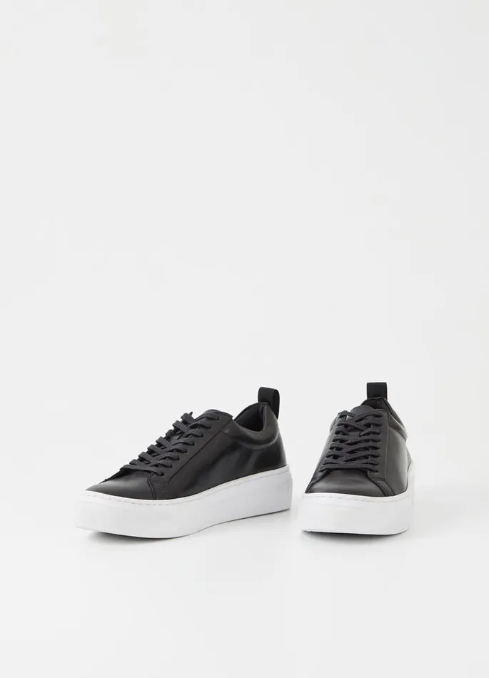 Women Vagabond Sneakers ZOE PLATFORM SNEAKERS Black Leather